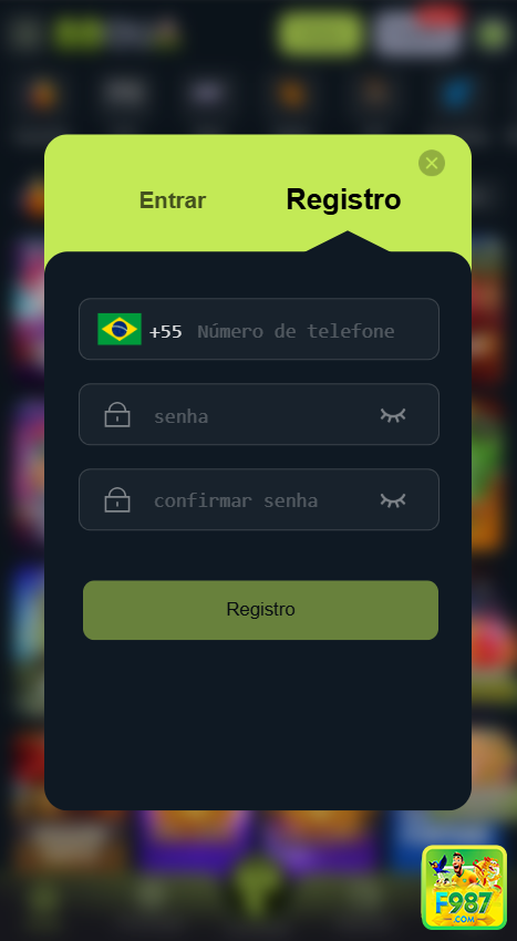 9f Cadastro Vantagens